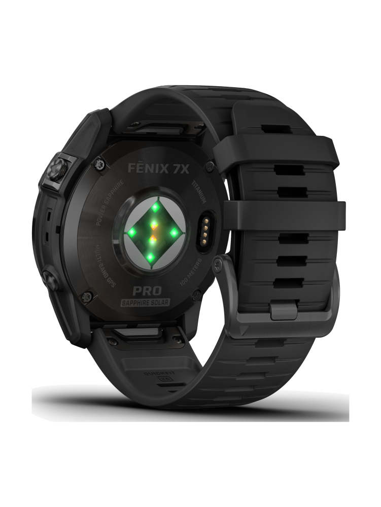 Garmin fenix® 7 PRO fenix 7X PRO Sapphire Solar Edition "Schwarz