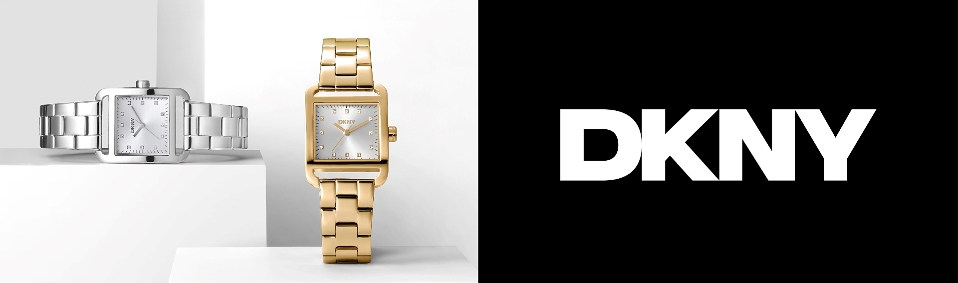 Banner mit Uhrenbildern