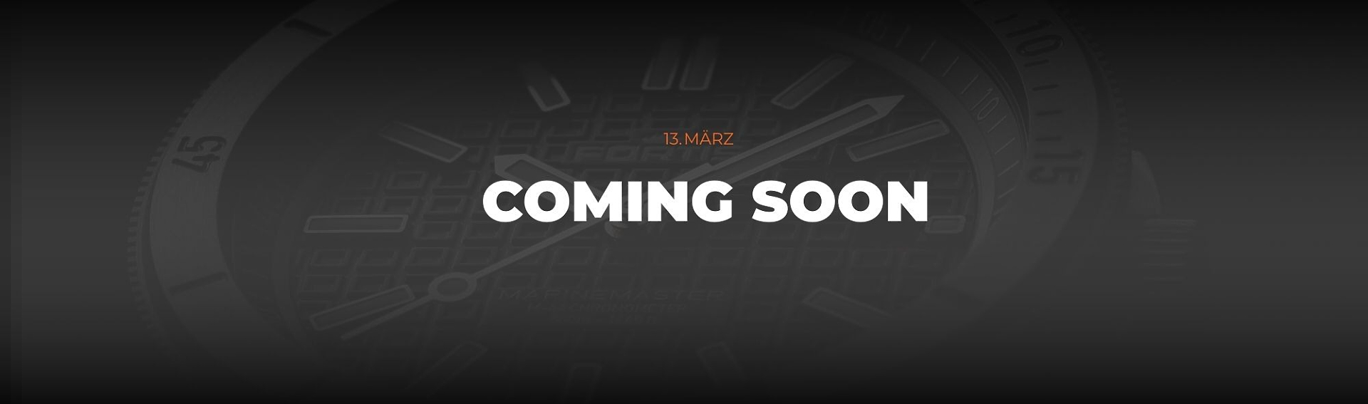 Banner mit Uhrenbildern