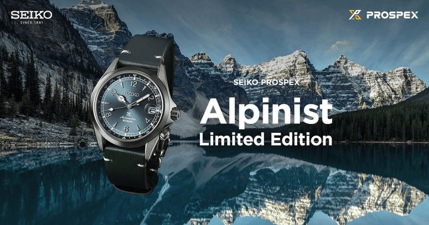 Seiko Spb197 Seiko Alpinist Mountain Glacier Limited Edition Seiko
